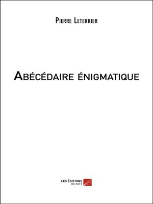 cover image of Abécédaire énigmatique